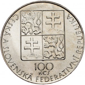 Czechosłowacja, 100 Korun 1990