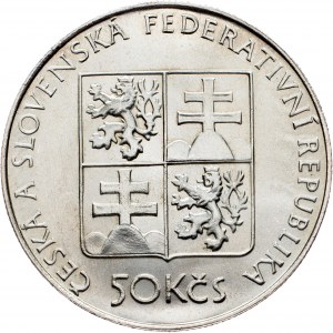 Československo, 50 korún 1991