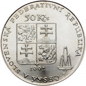 Tschechoslowakei, 50 Korun 1991