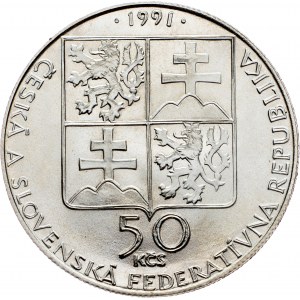 Československo, 50 korún 1991