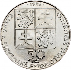 Československo, 50 korún 1991