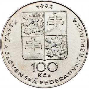 Československo, 100 korún 1992