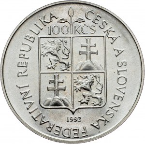 Československo, 100 korún 1992