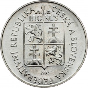Tschechoslowakei, 100 Korun 1992