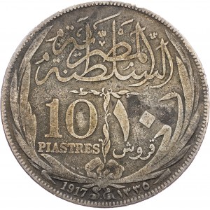 Egypt, 10 piastrů 1917