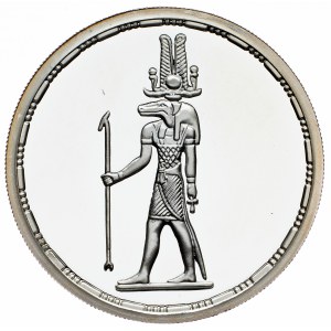 Egipt, 5 funtów 1994, kolekcja starożytnych skarbów - Sobek