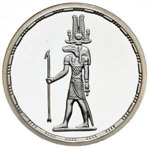 Egipt, 5 funtów 1994, kolekcja starożytnych skarbów - Sobek