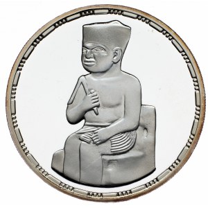 Egypt, 5 libier 1994, zbierka starovekých pokladov - kráľ Chufu
