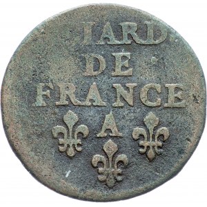 Ľudovít XIV., Liard De France 1657, A