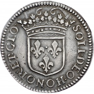 Francúzsko, 1/12 Ecu 1661