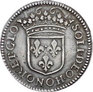 France, 1/12 Ecu 1661