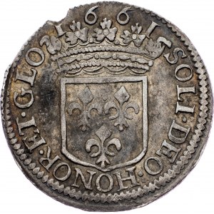 Francúzsko, 1/12 Ecu 1661