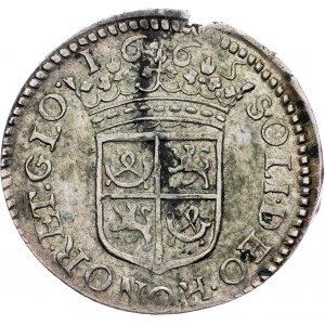 Frankreich, 1/12 Ecu 1665