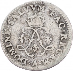 Luigi XIV, 4 Sols 1691, A