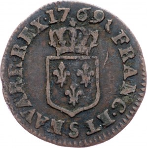 France, Liard 1769, S