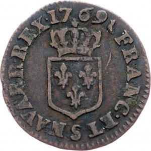 Francja, Liard 1769, S