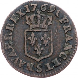 Francúzsko, Liard 1769, S