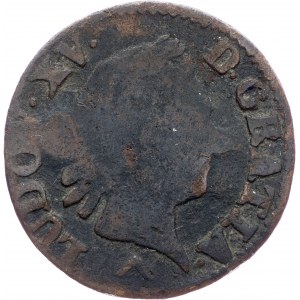 France, Liard 1771, W