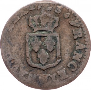 France, Liard 1773, W