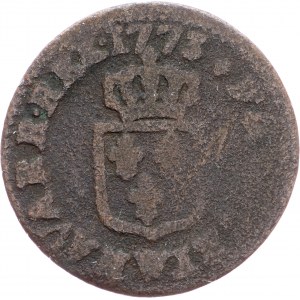 Francja, Liard 1773, W