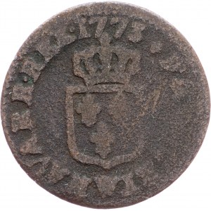 Frankreich, Liard 1773, W
