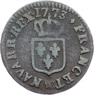 Ludvík XV., Liard 1773, W