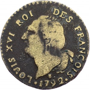 Ludwig XVI, 30 Sols 1792, L