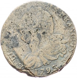 Ľudovít XVI., 2 Sols 1793, W