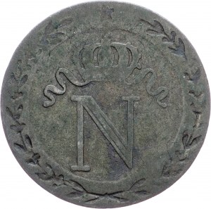 Napoleon I., 10 centymów 1810, B