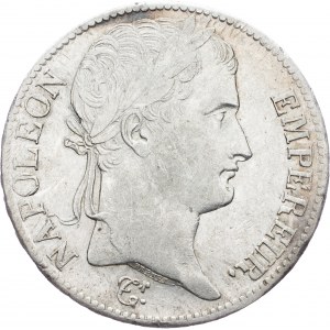 Napoleone I., 5 franchi 1812, W