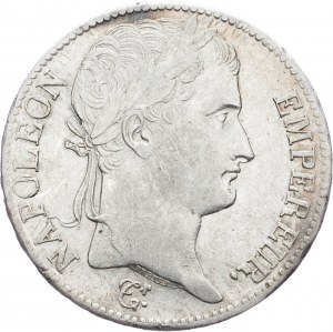 Napoléon Ier, 5 Francs 1812, W