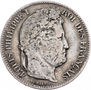 Louis Phillip, 1 Franc 1837, W