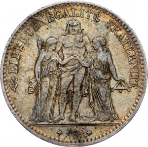 France, 5 Francs 1876, A