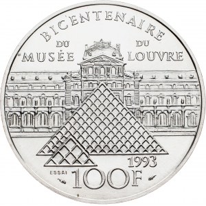 Frankreich, 100 Francs 1993, ESSAI