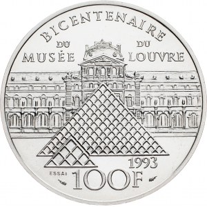 Frankreich, 100 Francs 1993, ESSAI