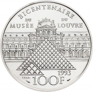 Francja, 100 franków 1993, ESSAI