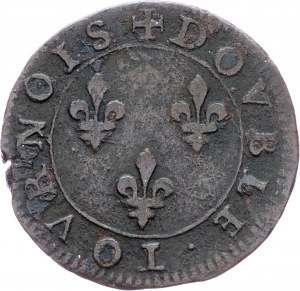 France, Double Tournois 1574-1589