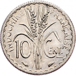 Francúzska Indočína, 10 centov 1940, Paríž