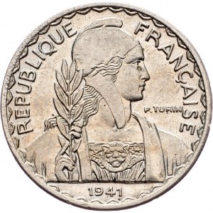 French Indochina, 10 Centimes 1941, San Francisco