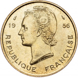 Francouzská západní Afrika, 25 franků 1956, Paříž
