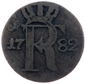 Fridrich Veľký, 1/24 Thaler 1782, A