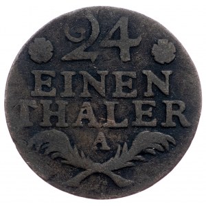Fridrich Veľký, 1/24 Thaler 1782, A