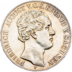 Sachsen-Kurlinie, 2 Thaler 1851, F