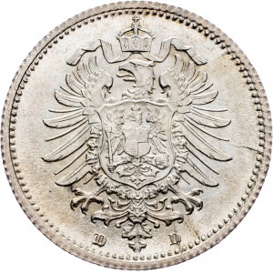 Germania, 20 Pfennig 1876, Monaco di Baviera