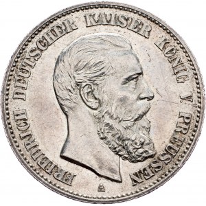 Germany, 2 Mark 1888, A