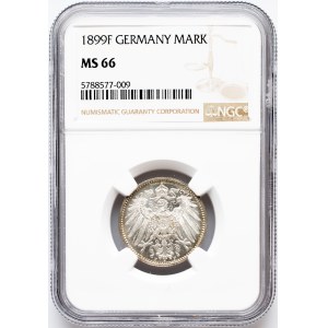 Allemagne, 1 Mark 1899, F