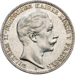 Germany, 3 Mark 1909, A