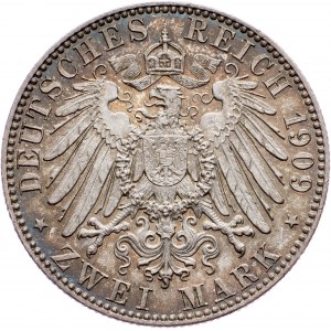 Germany, 2 Mark 1909