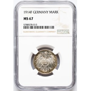 Germania, 1 marco 1914, F