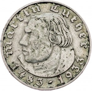 Deutschland, 2 Mark 1933, A